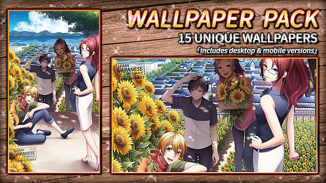 Learn Japanese To Survive! Kanji Combat - Wallpaper Pack