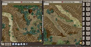 Fantasy Grounds - Map Adventures #1 - Forests & Mountains (Map and Token Pack)