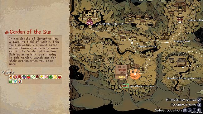 Touhou Mystia's Izakaya DLC4 Pack - Garden of the Sun & Shining Needle Castle