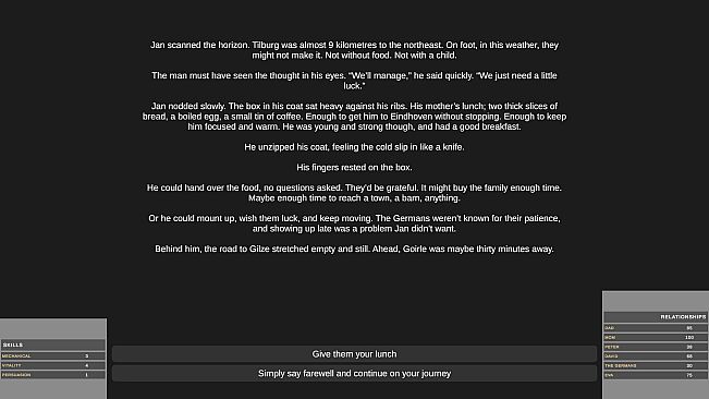 Survive, Resist, Collaborate - a World War 2 Choice-Based Story