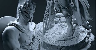 Achilles: Legends Untold - Mythic Hero 3D Figurine 2.0: Achilles Edition