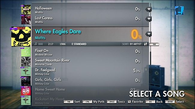 Rocksmith 2014 – Misfits - “Where Eagles Dare”