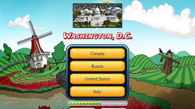 Capitals Quizzer - Countries Mode