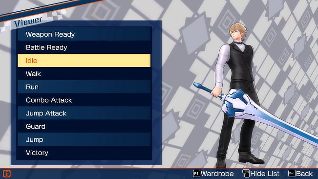 Fate/EXTELLA - British Waiter