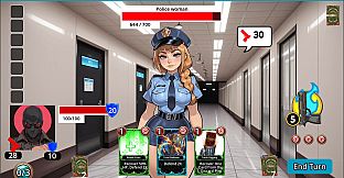 I tried to rob a bank, sexy cops and now are after me.