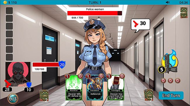 I tried to rob a bank, sexy cops and now are after me.