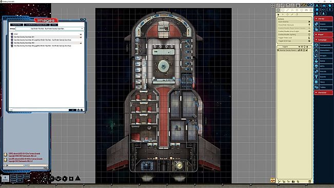 Fantasy Grounds - Starfinder RPG - Flipmat - Starfinder Society Starships