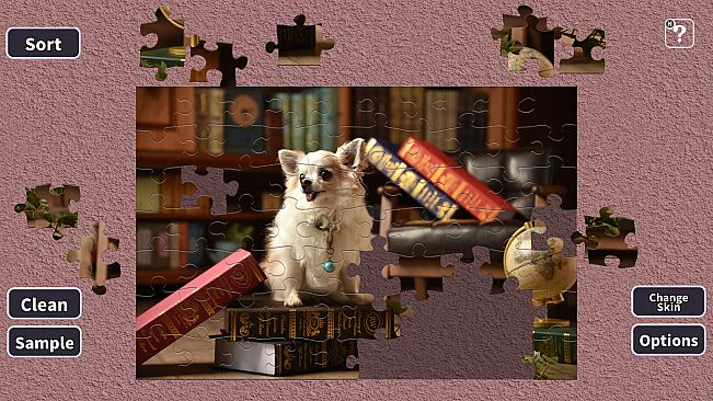 Jigsaw Masterpieces : Chihuahua - The Smallest Dog -