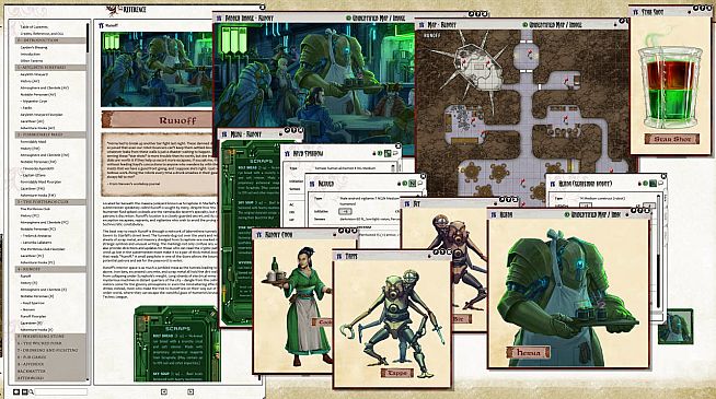 Fantasy Grounds - Pathfinder RPG - Campaign Setting: Inner Sea Taverns