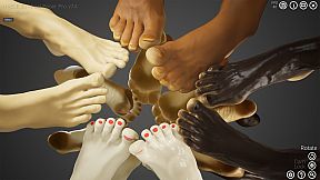 HAELE 3D - Feet Poses Pro - Drawing References