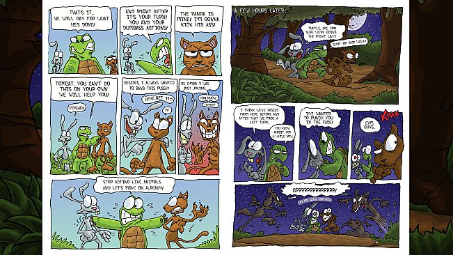 Mutants Ate My Carrots - Animalies Comic Book