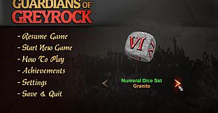 Guardians of Greyrock - Dice Pack: Numeral Set