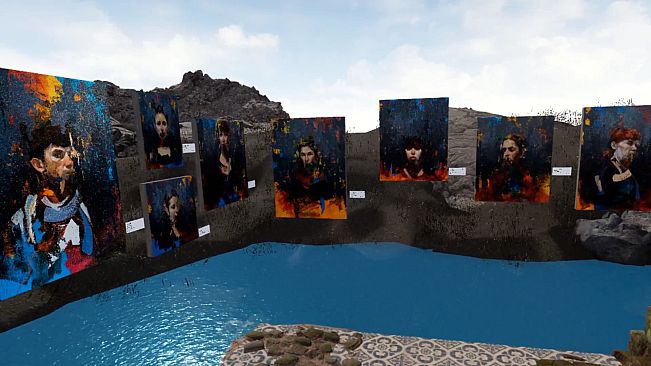 VR-NISSAGE 3 - John Wentz Art Exhibition