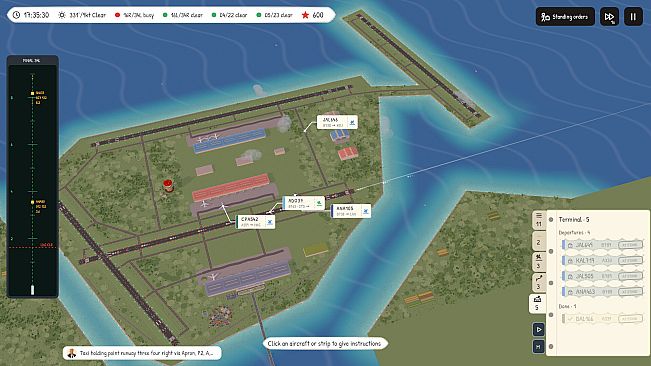 Airport Land: Air Traffic Control