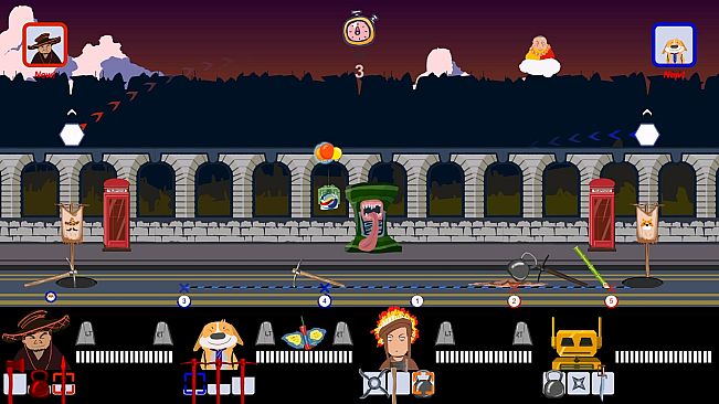 抛投大乱斗！（Throwing master）