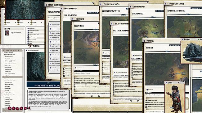Fantasy Grounds - Pathfinder RPG - Campaign Setting: Nidal, Land of Shadows