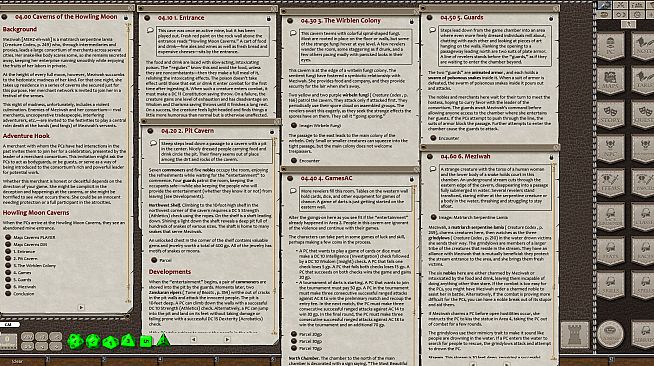 Fantasy Grounds - Creature Codex Lairs (5E)