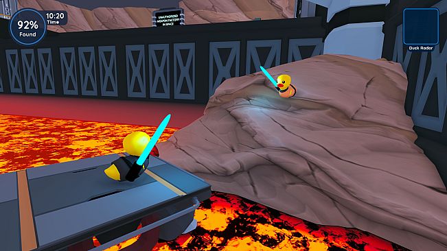 Find 100 Ducks and Blast Them...IN SPACE!!!