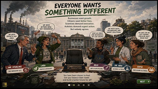 Circulopolis: The Commissioner of Transition