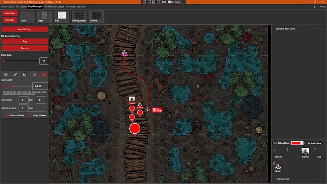 Dudes on a Map: Virtual Grid Paper