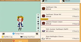 Sunflower Set - WorldNeverland - Daily Life in the Elnea Kingdom - Another Life Adventure