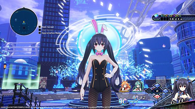 Neptunia Virtual Stars - Bunny Outfit: Goddess Set