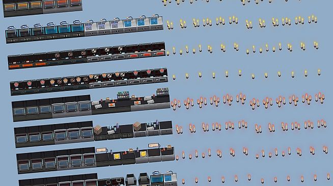 RPG Maker MZ - Winlu Cyberpunk Tileset - Interior