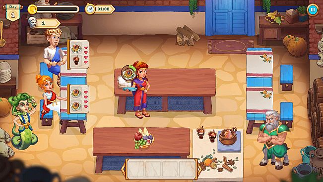 Greek Kitchen Frenzy: Dionysus