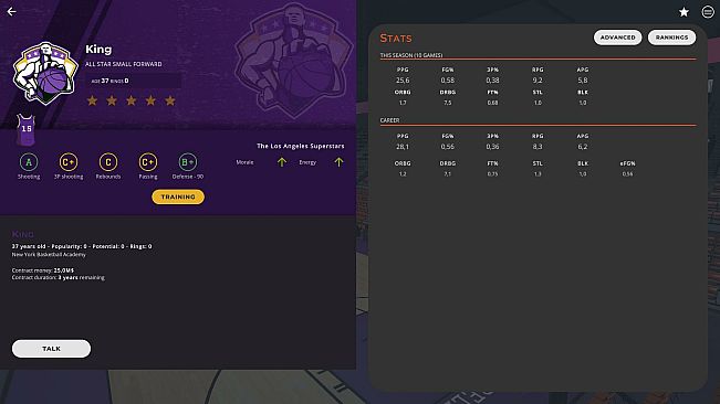 Astonishing Basketball Manager