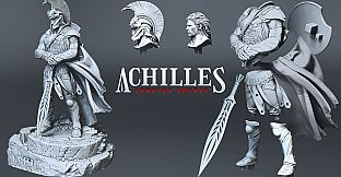 Achilles: Legends Untold - Mythic Hero 3D Figurine 2.0: Achilles Edition