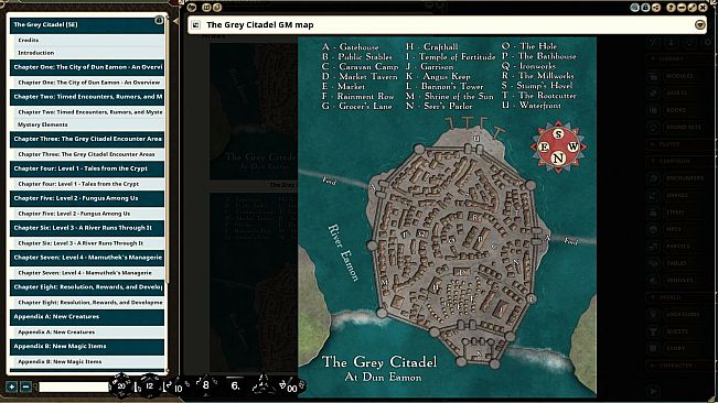 Fantasy Grounds - The Grey Citadel
