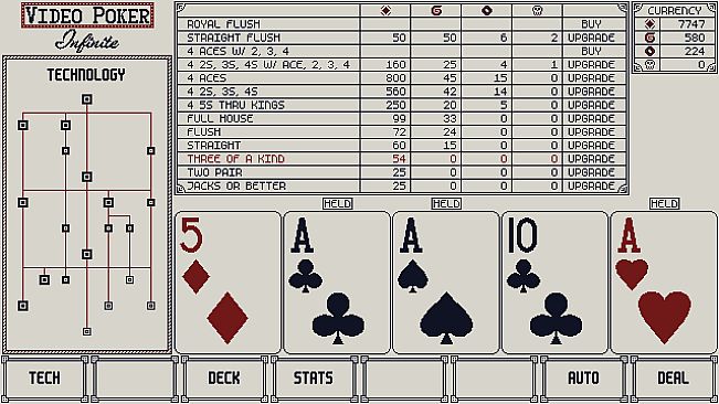 Video Poker Infinite