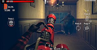 Zombie Hunter: D-Day - SS-ranked Weapon "FLAMETHROWER"