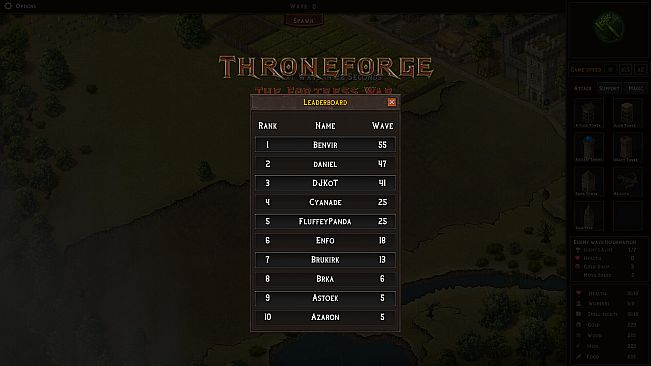 ThroneForge - The Fortress War