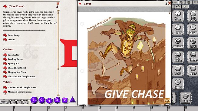 Fantasy Grounds - En5ider: Give Chase (5E)