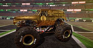 Monster Jam Steel Titans - Gold Truck Bundle