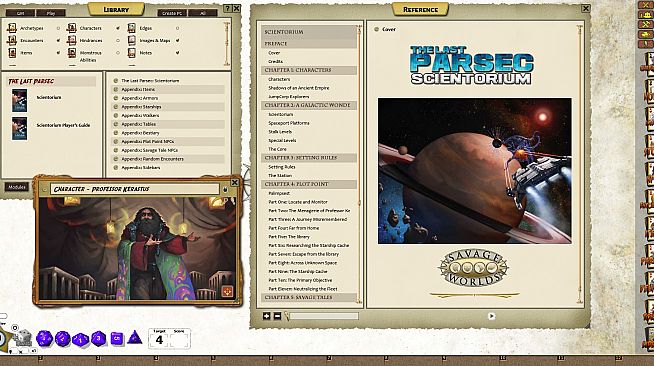 Fantasy Grounds - The Last Parsec: Scientorium (Savage Worlds)