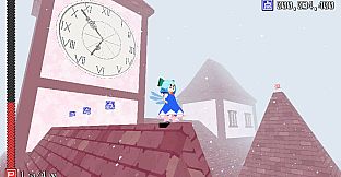 Cirno! Lifts a Boulder