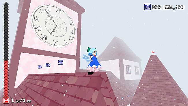 Cirno! Lifts a Boulder
