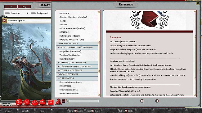 Fantasy Grounds - Pathfinder 2 RPG - Pathfinder Lost Omens Character Guide