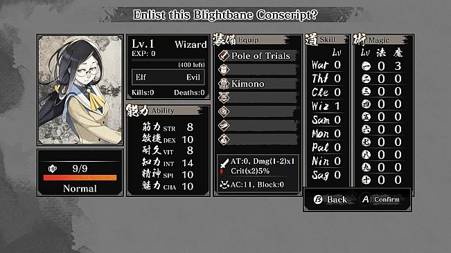 Labyrinth of Zangetsu - MIND≒0 Avatars