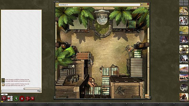 Fantasy Grounds - Conan: Dens of Iniquity & Streets of Terror Geomorphic Tile Set