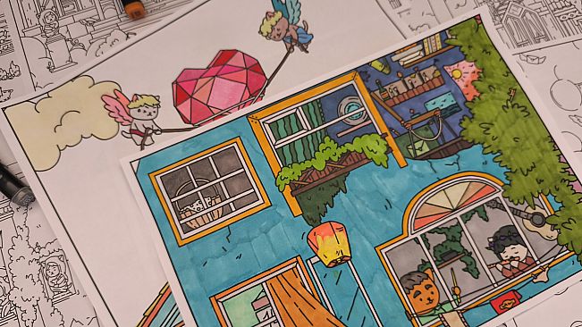 FIND ALL: Valentine's Day  - Coloring Book