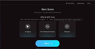 Nero Score - PC benchmark & performance test