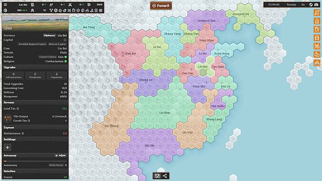 Restitutor: Three Kingdoms United