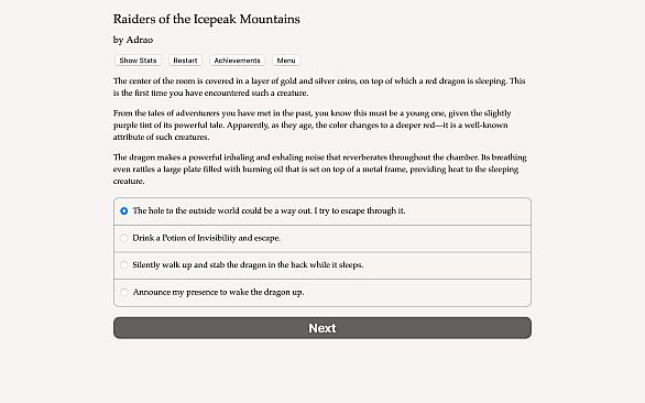 Raiders of the Icepeak Mountains