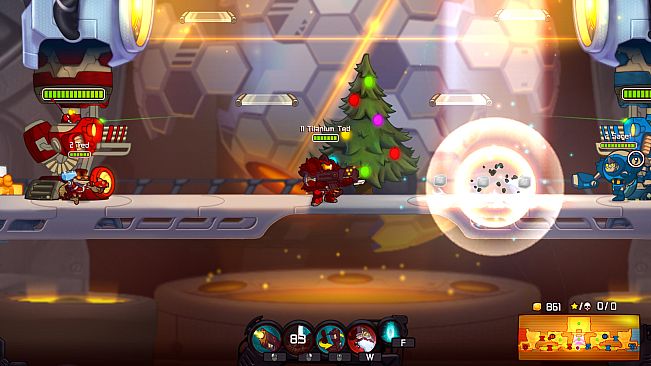 Awesomenauts - Titanium Ted Skin