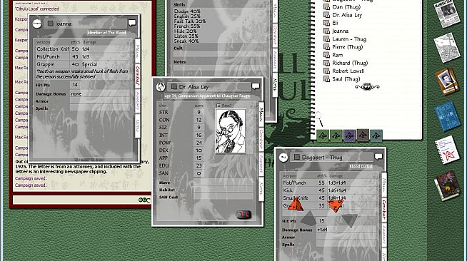 Fantasy Grounds - Horror's Heart (Call of Cthulhu)