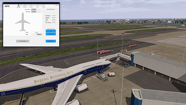 X-Plane 11 - Add-on: Aerosoft - SAM GroundService