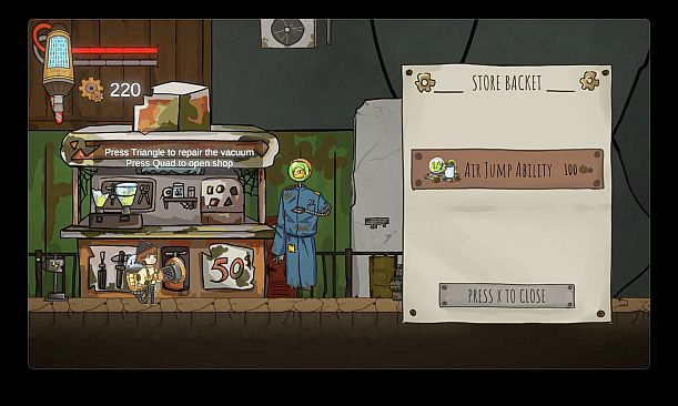 Vacoo. The adventure in Garbage city.